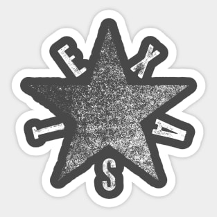 Texas Star Sticker